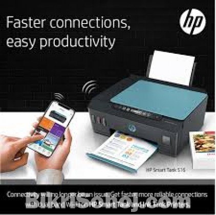 HP Smart 4-Color Ink Tank 516 Wireless All-in-One Printer
